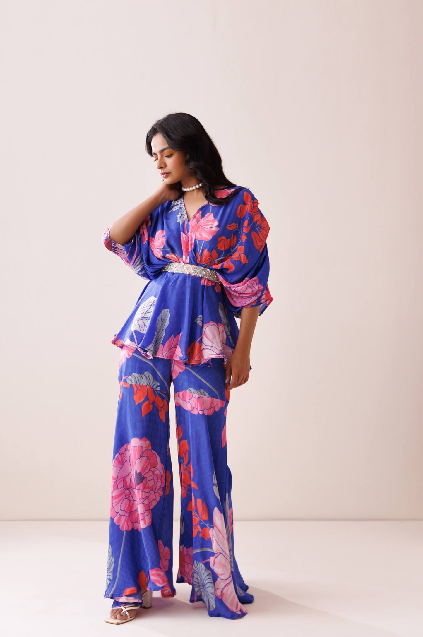 Blue Magnolia co-ord set