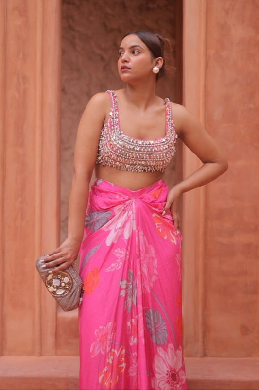 Sapna Raich in Drop Bliss Co-ord Set
