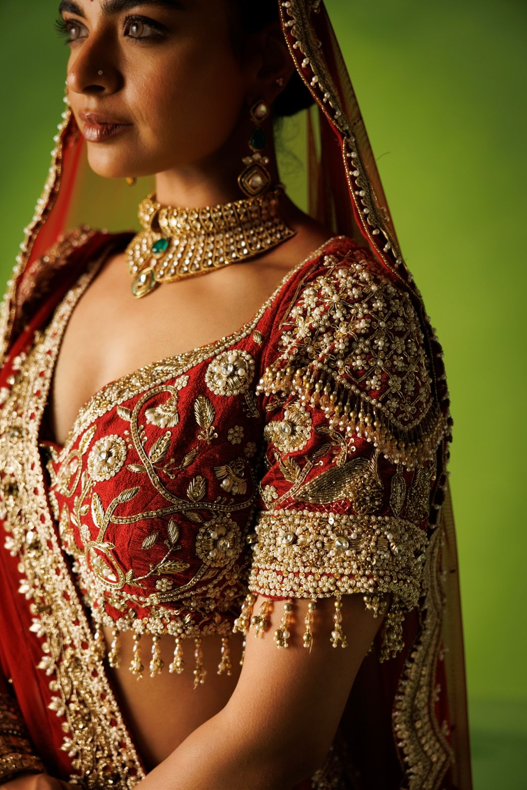 Afsaana bridal lehenga set