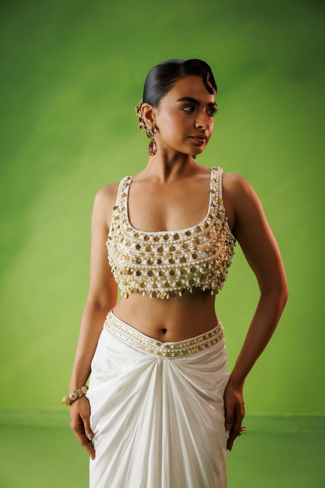 Ivory drop bliss co-ord set