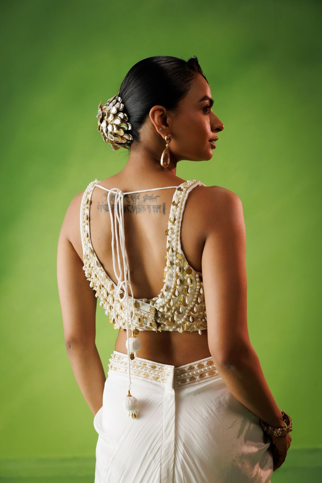 Ivory drop bliss co-ord set