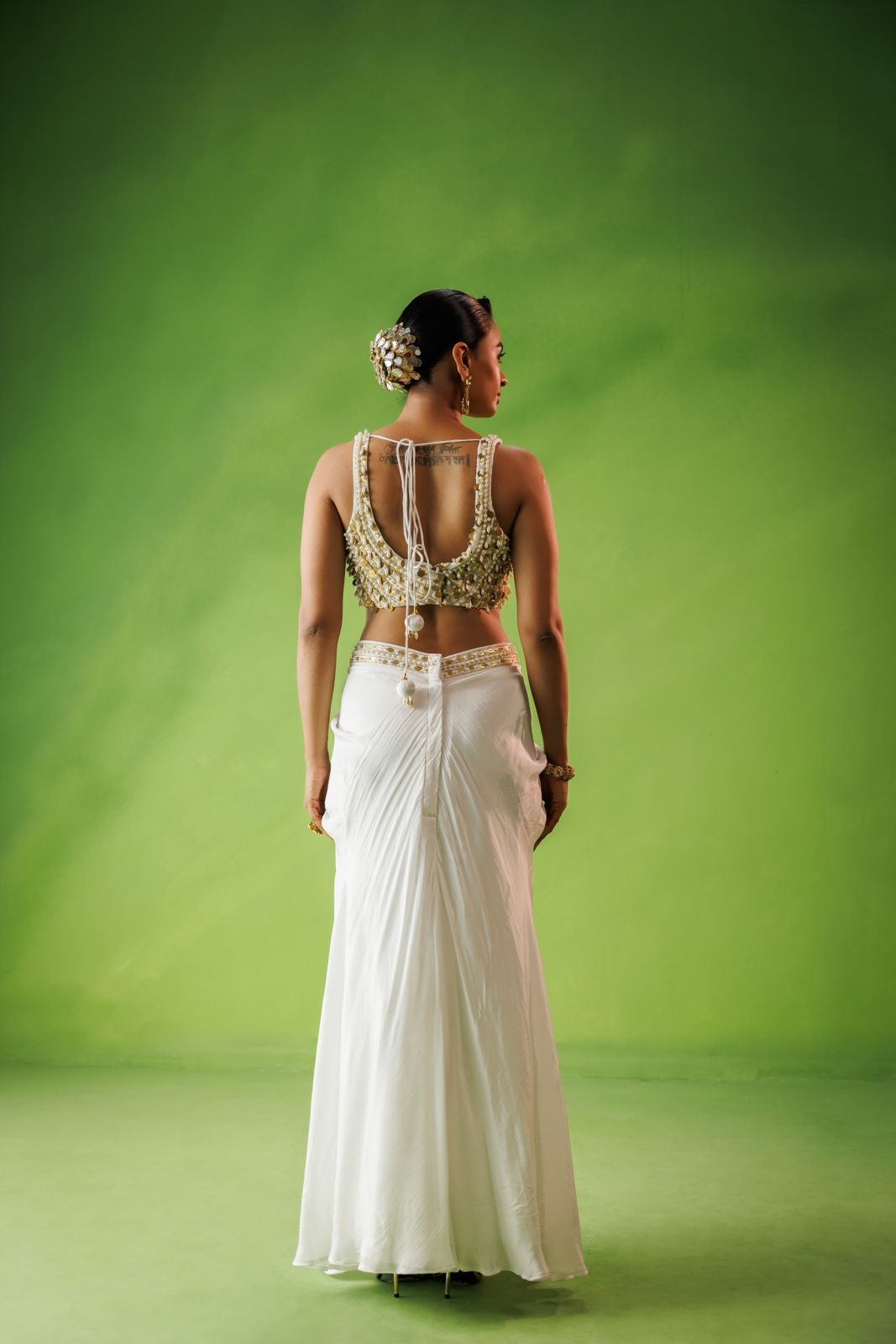 Ivory drop bliss co-ord set